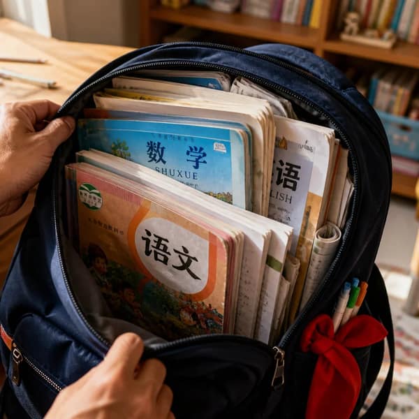 A Child's Schoolbag