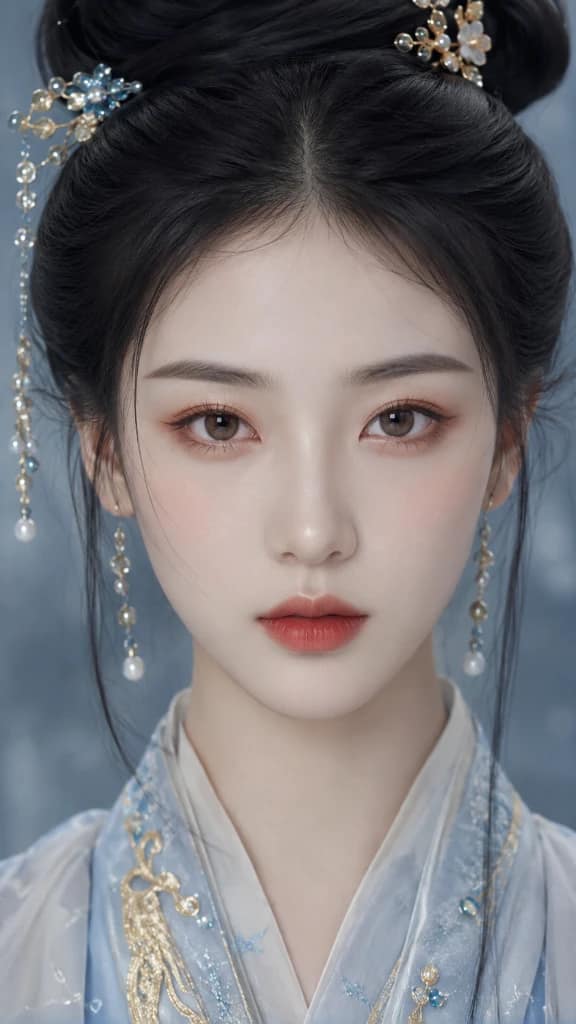 Elegant Eastern Classical Female Portrait