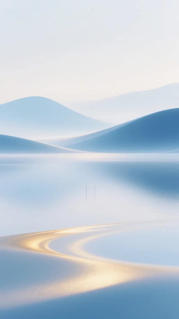 Abstract Landscape Background