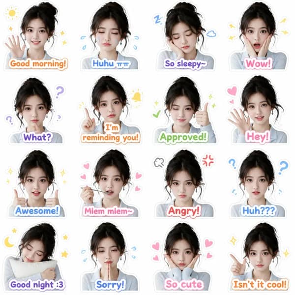 zalo style sticker