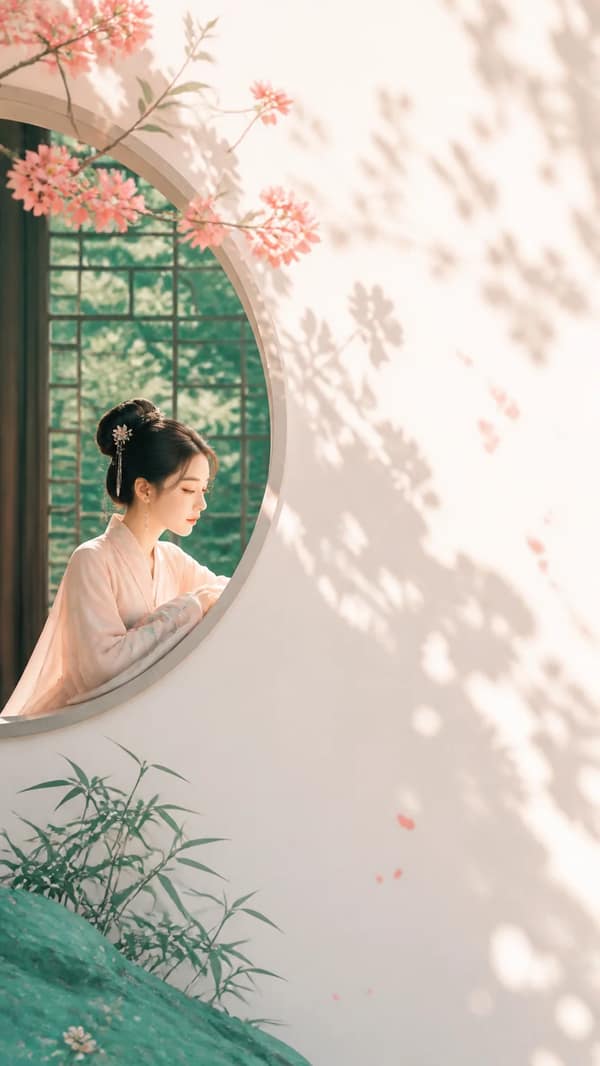 Eastern Zen Ancient-Style Woman Photography