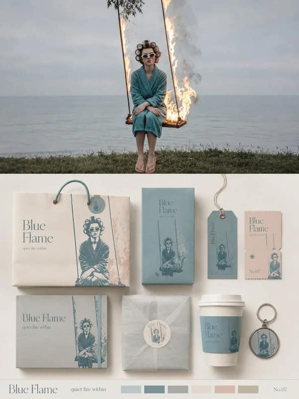 A Single Photo into a Full Packaging Design System