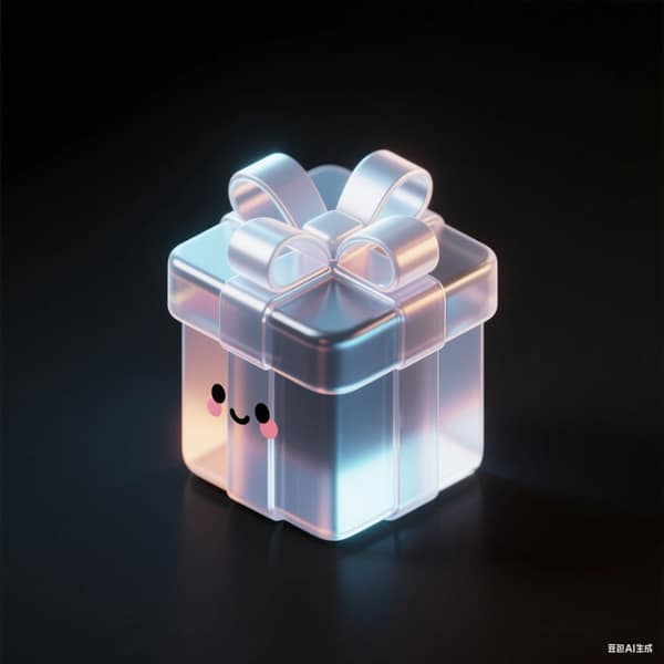 Frosted Glass Gift Box