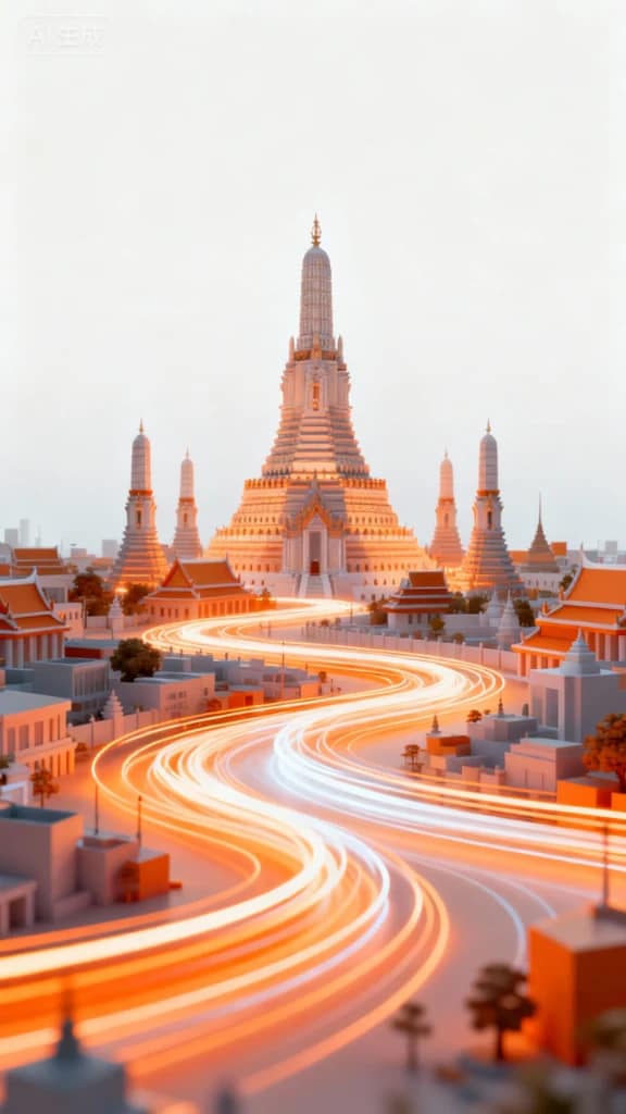Thailand Neon City